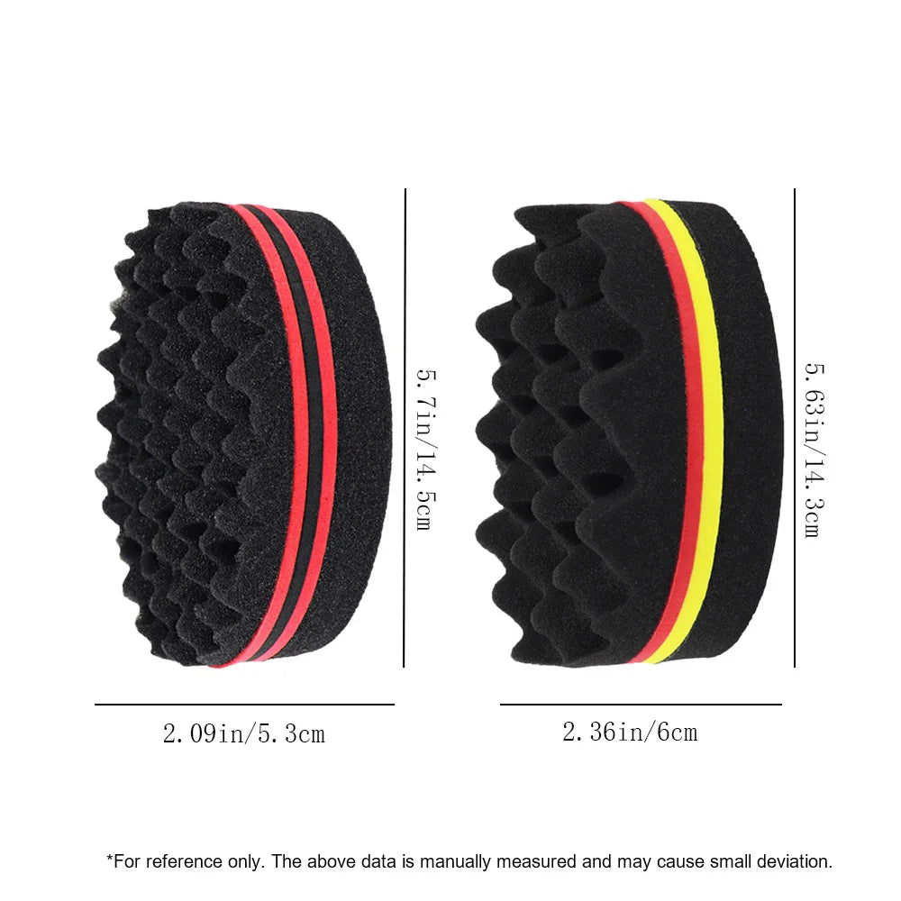 Oval Double-Sided Hair Twist Brush – Breathable Curl & Styling Tool