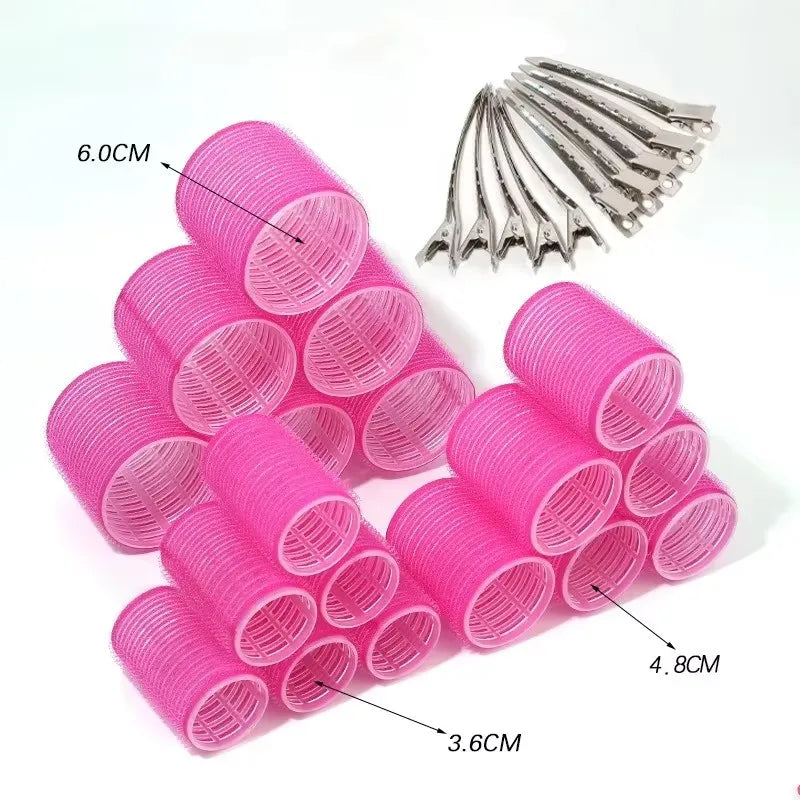 Multi-Size Hair Curling Rollers for Easy DIY Curls & Air Bangs