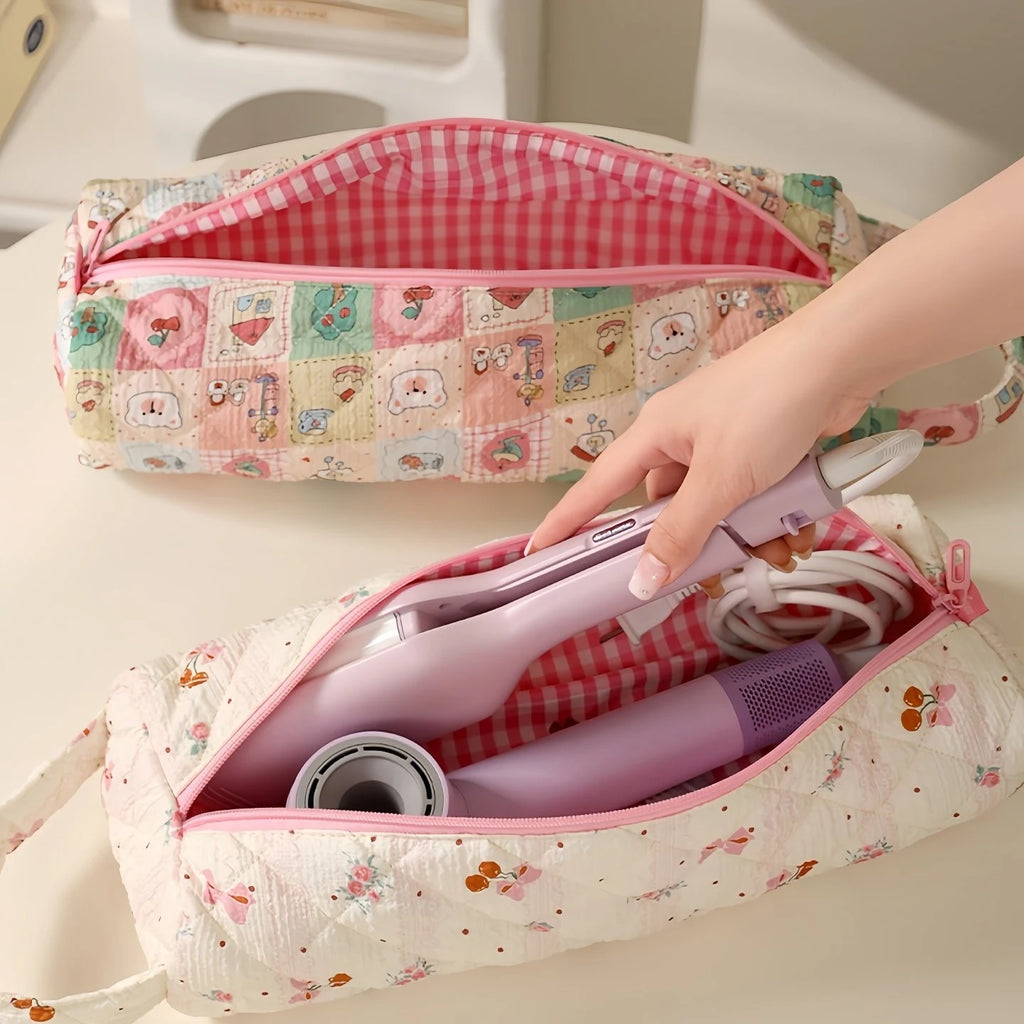 Hair Tool Organizer – Large, Soft, Travel-Friendly