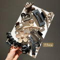 11pcs Elegant Hair Claw Clip Collection