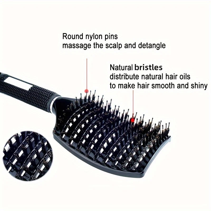 Magic Detangling Brush ✨ Scalp Massage for Wet & Curly Hair