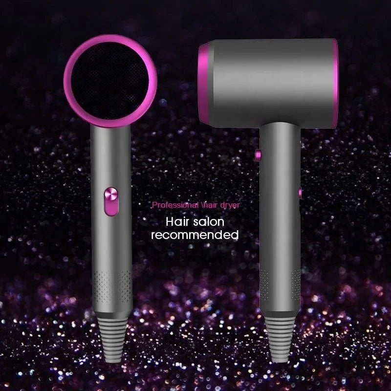 Professional Ionic Hair Dryer – Portable, Heat-Protected Styling Tool for Home, Travel, and Hotel Use