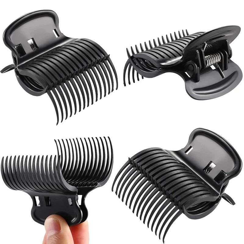 12-Piece Salon Hot Roller Barrette Set – Premium Insulated Heatless Curling Clips for Secure Hold and DIY Hair Styling