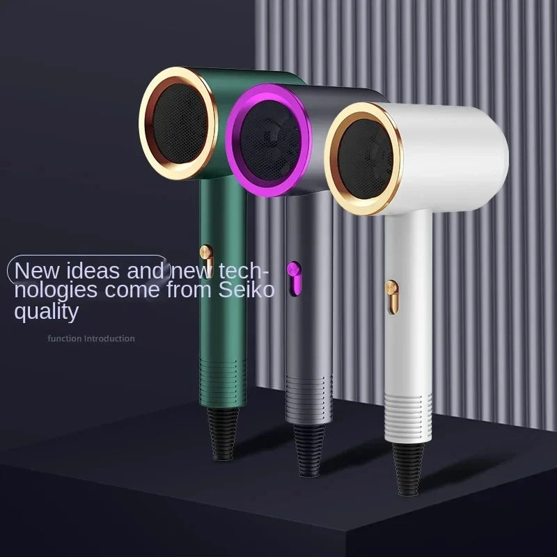 Professional Ionic Hair Dryer – Portable, Heat-Protected Styling Tool for Home, Travel, and Hotel Use