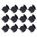 12-Piece Salon Hot Roller Barrette Set – Premium Insulated Heatless Curling Clips for Secure Hold and DIY Hair Styling