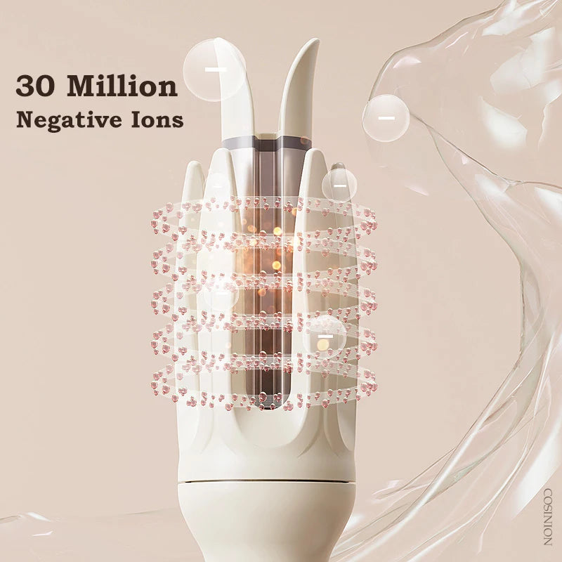 28mm Automatic Hair Curler with Negative Ion Technology – Rotating Ceramic Styling Tool for Smooth, Tangle-Free, Long-Lasting Waves