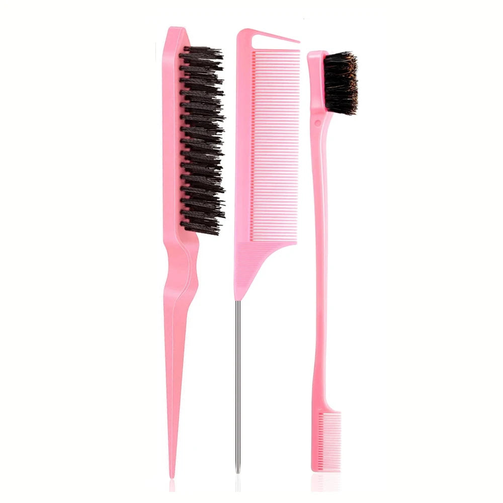 Piece Flexible Detangling Brush Set for curly wet/dry hair, easy to style and clean.