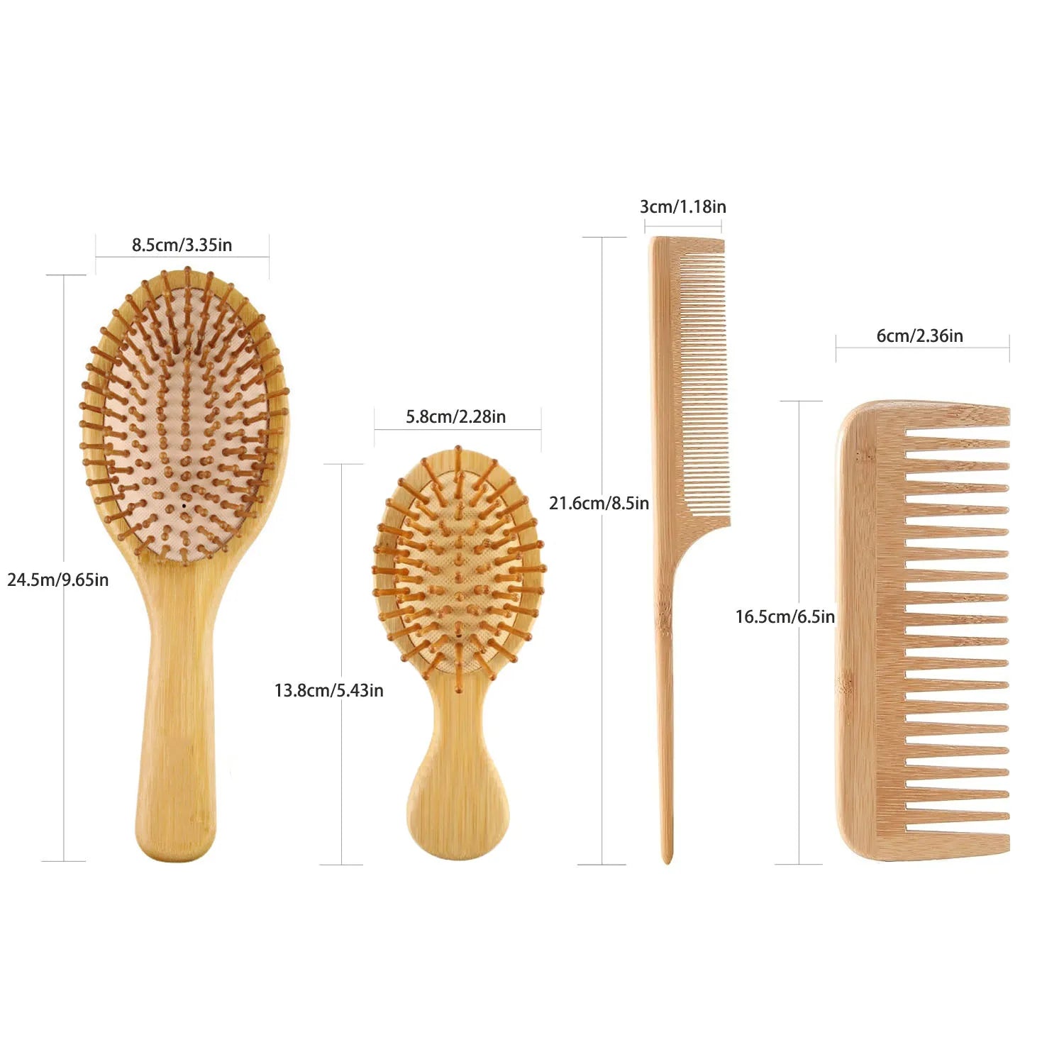 Bamboo Hair Care Set