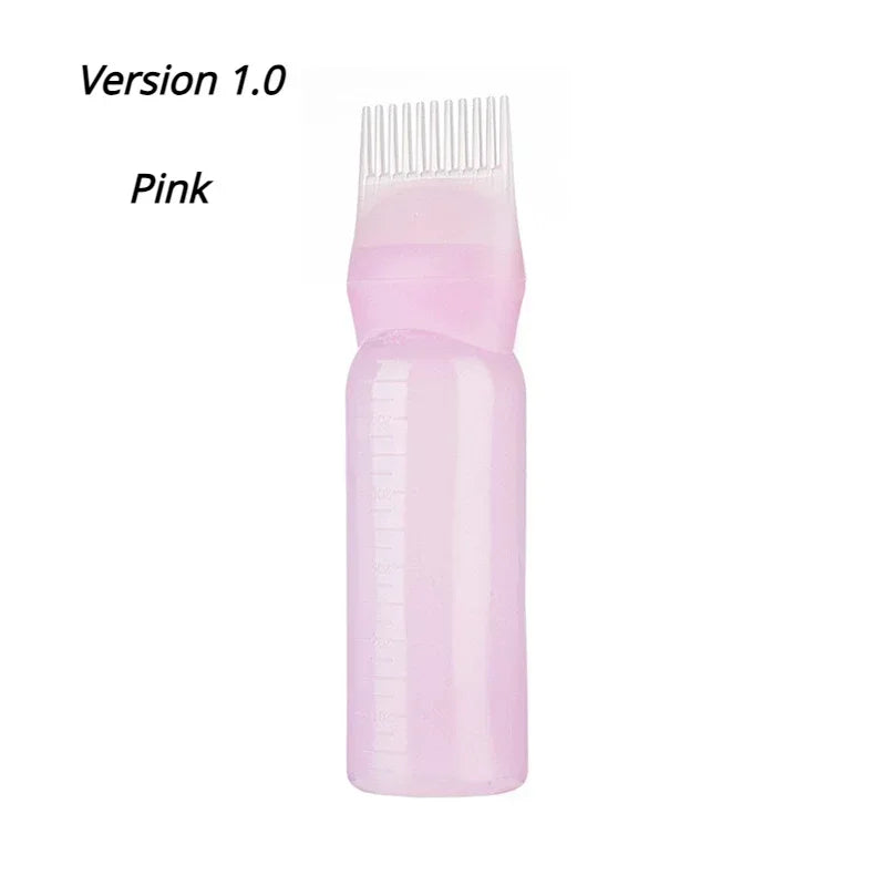 Silicone Shampoo & Scalp Massage Brush – Hair Dye, Oil Applicator, and Styling Tool for Salon or Home Use