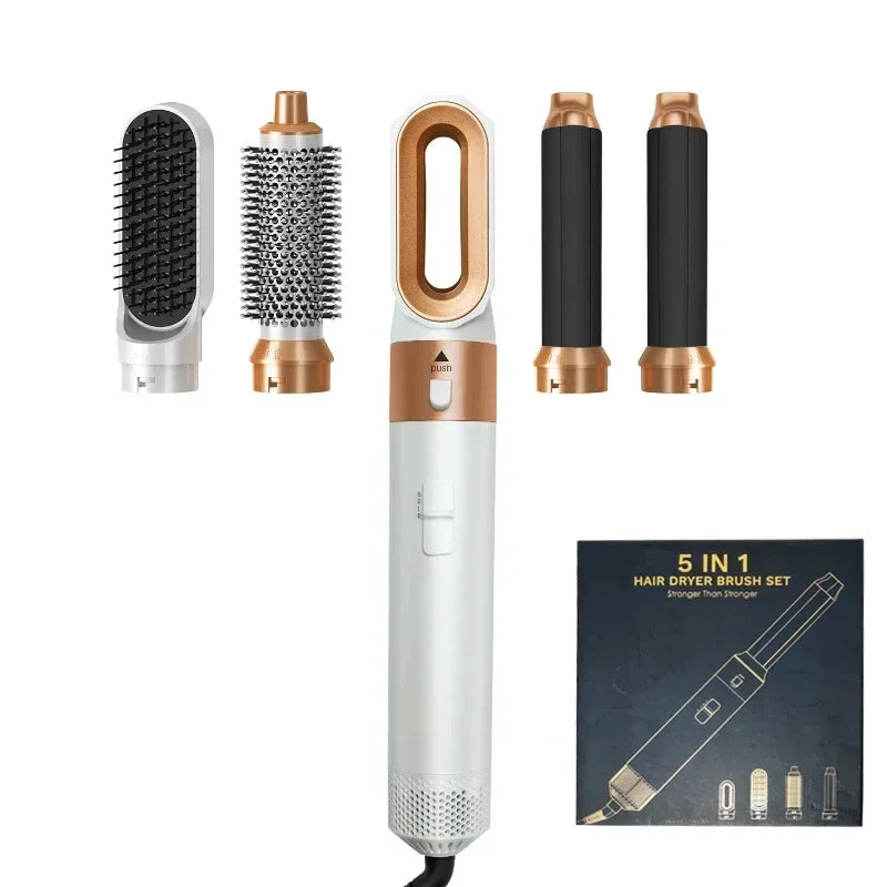 5 in 1 Hair Dryer Brush Hot Comb Set
